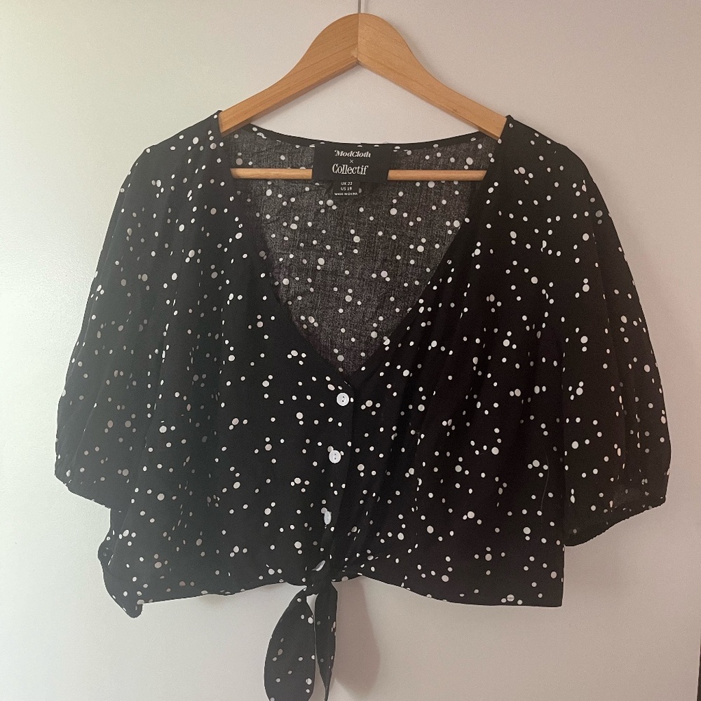 Modcloth Matching Set - Crop Top and Skirt